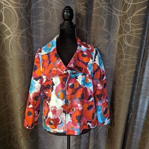 Rafaella bright print jacket XL